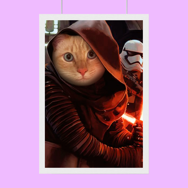 Kelo Ren Star Wars - Custom Pet Portrait